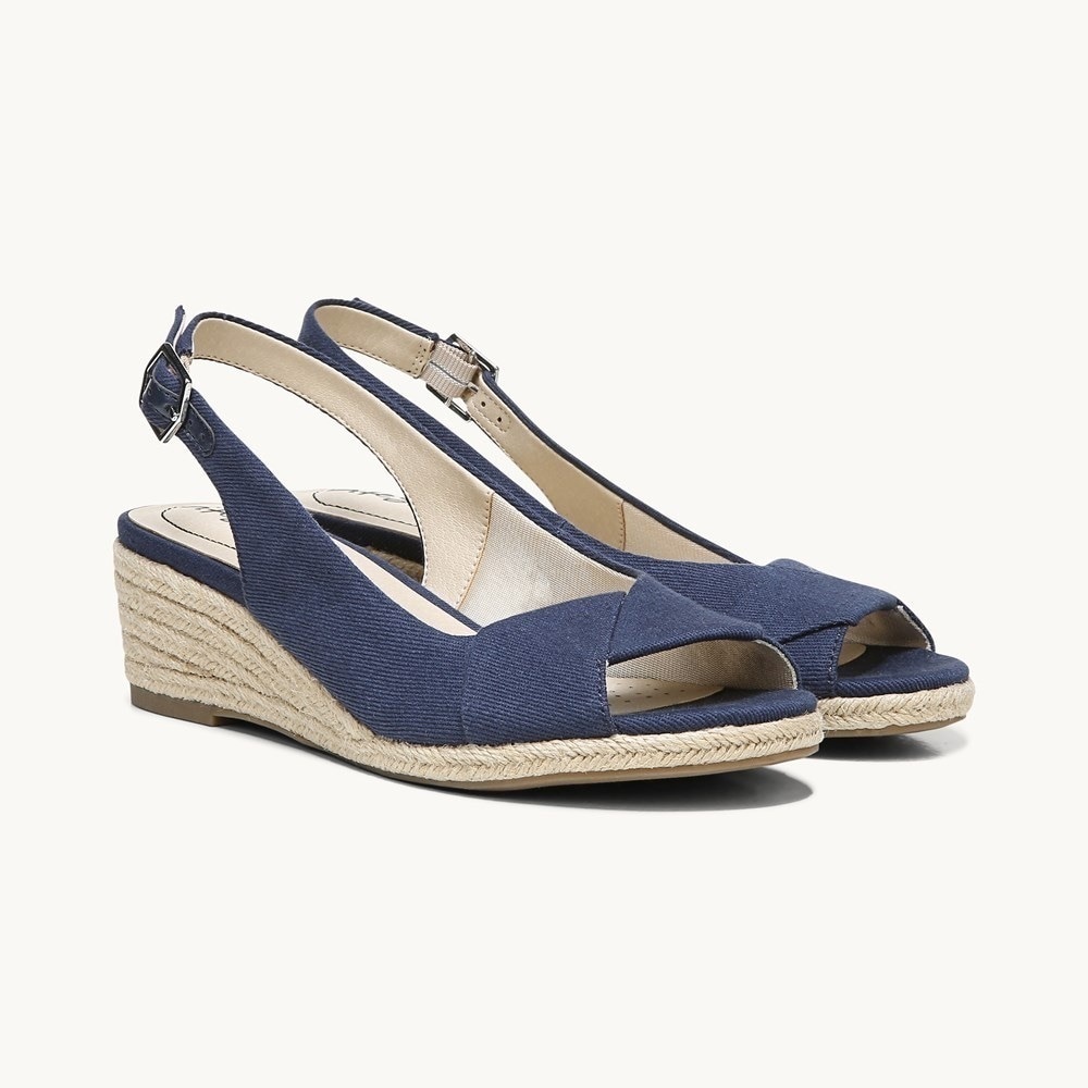 NWT Life Stride Socialite Wedge Sandal - Picture 1 of 11